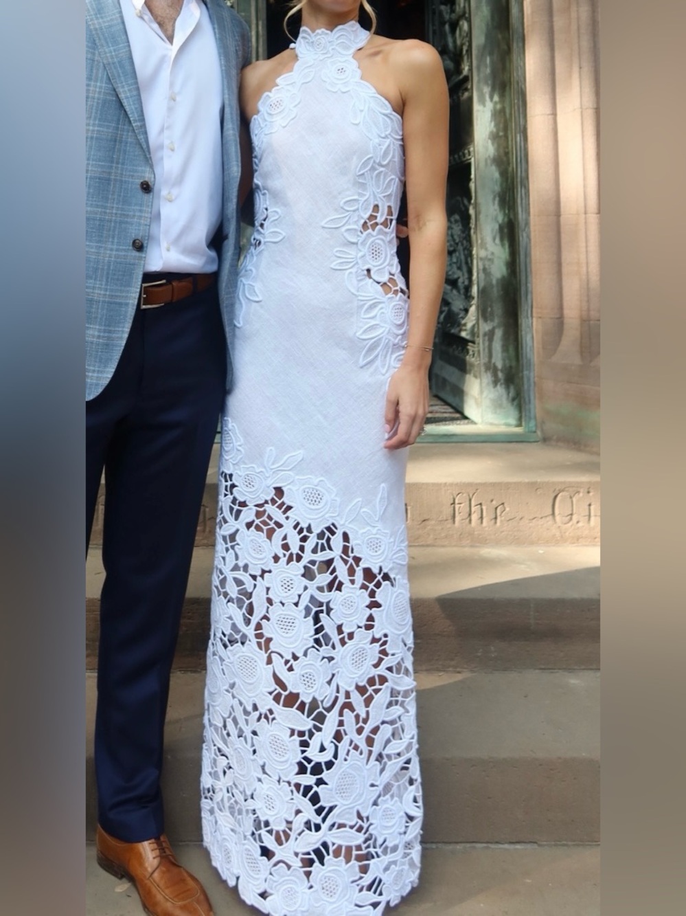 Cult Gaia White Tamara Gown - Picture 4 of 10